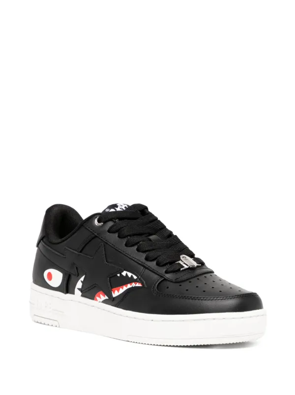 A BATHING APE® STA Shark M2 スニーカー | ブラック | FARFETCH JP