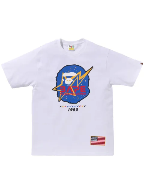 A BATHING APE® logo-print T-shirt