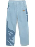 AAPE BY *A BATHING APE® moonface-logo jeans - Blue