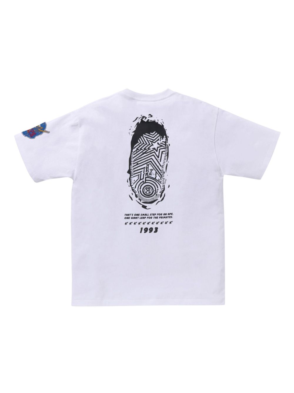 A BATHING APE® T-shirt met grafische print - Wit