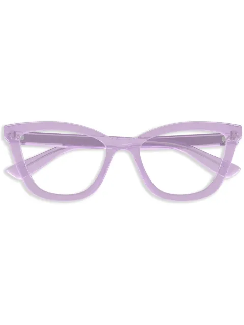 Gucci Eyewear Double G-logo plaque frames