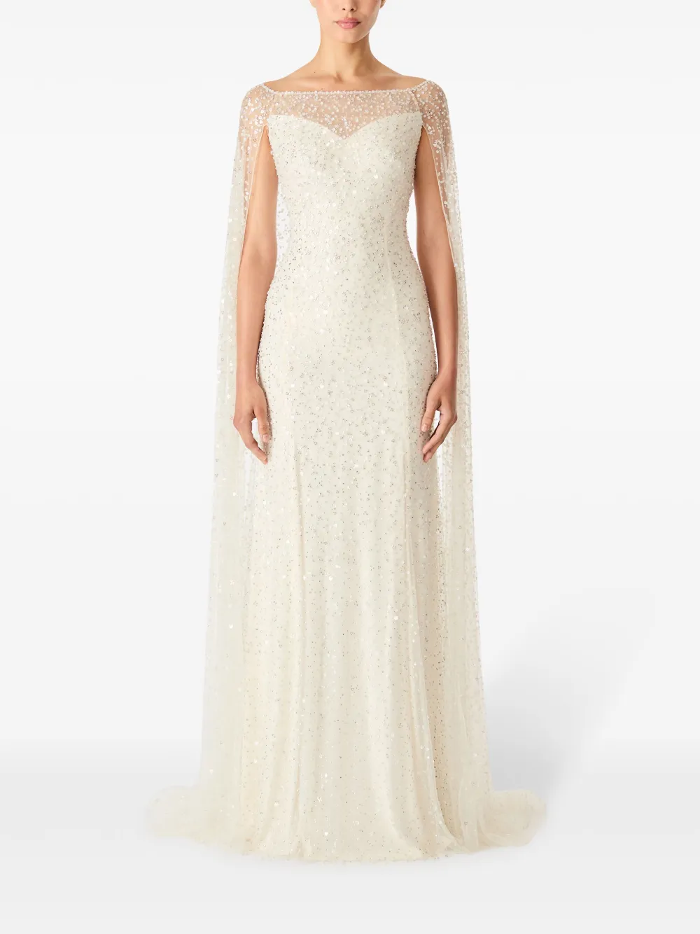 jennypackham Jenny Packham Isabeau jurk - Beige