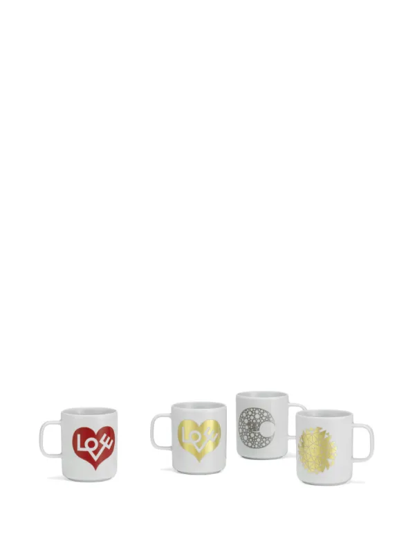 VITRA マグカップ LOVE HEART MUGS WHITE | RED