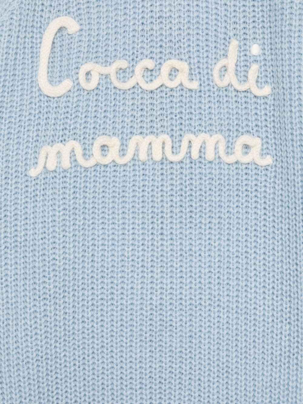 Shop Mc2 Saint Barth Cocca Di Mamma Sweater In Blue