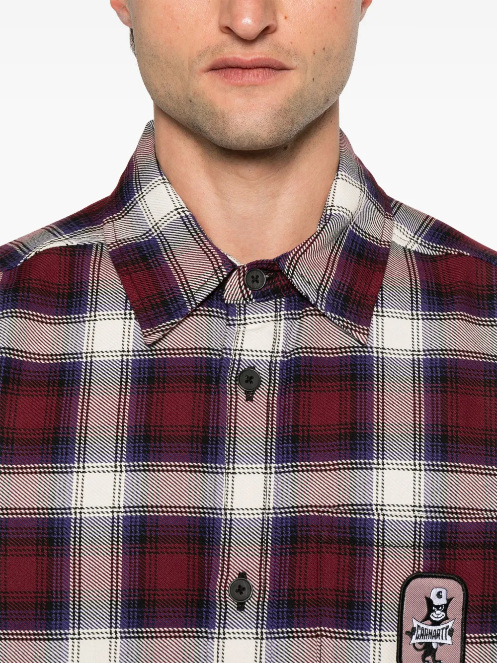 Carhartt WIP Monahan shirtjack Rood