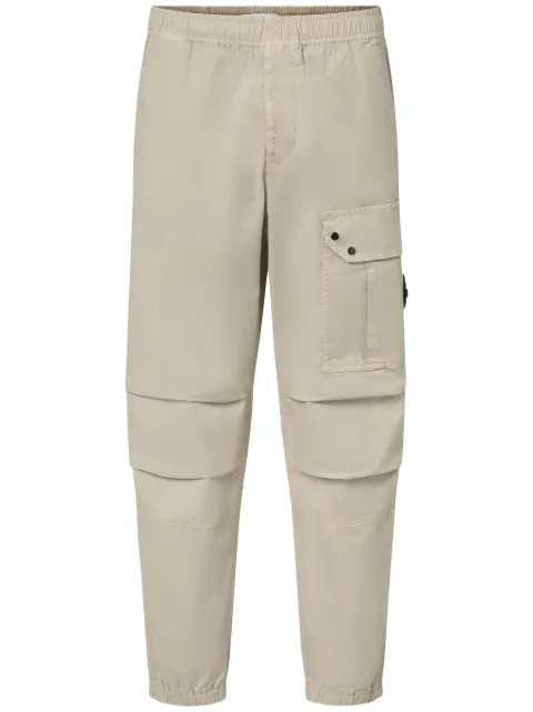 Stone Island logo-patch cargo pants