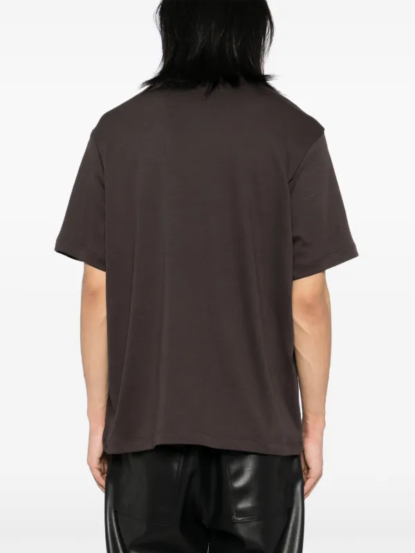 Helmut Lang ロゴ Tシャツ | ブラウン | FARFETCH JP