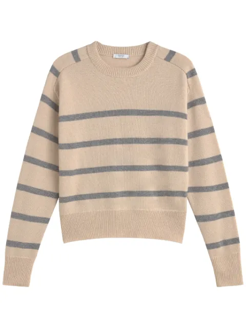 Peserico striped long-sleeve jumper 