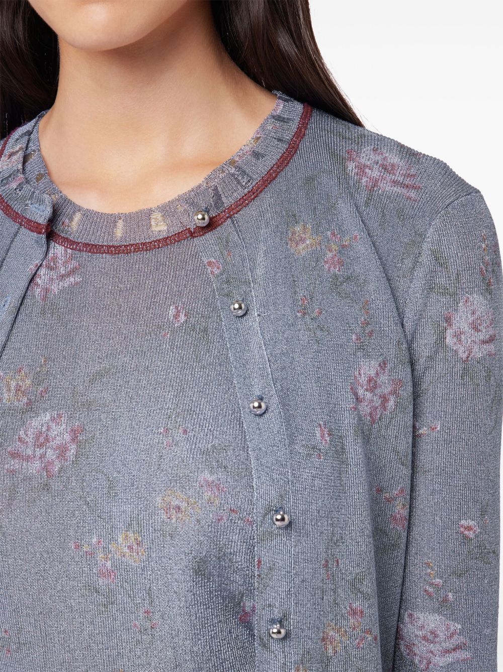 Best shopping discounts Rabanne floral-print cardigan Women