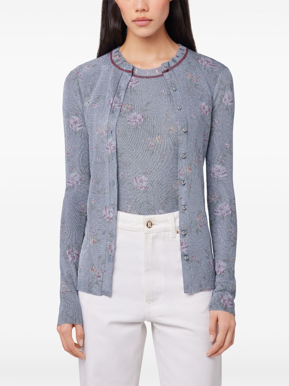 Best shopping discounts Rabanne floral-print cardigan Women