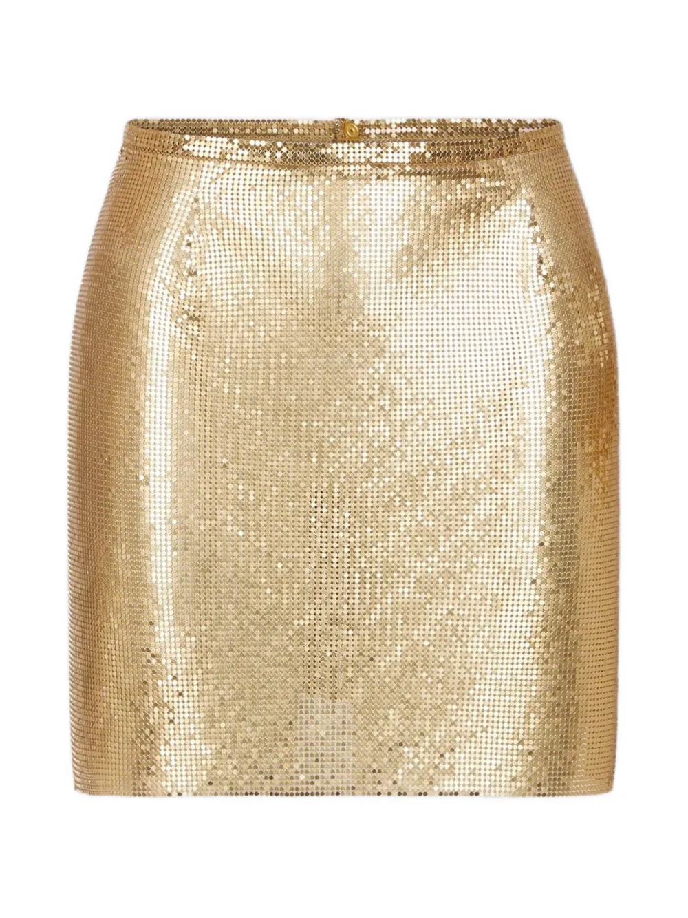 Rabanne mesh mini skirt - Oro