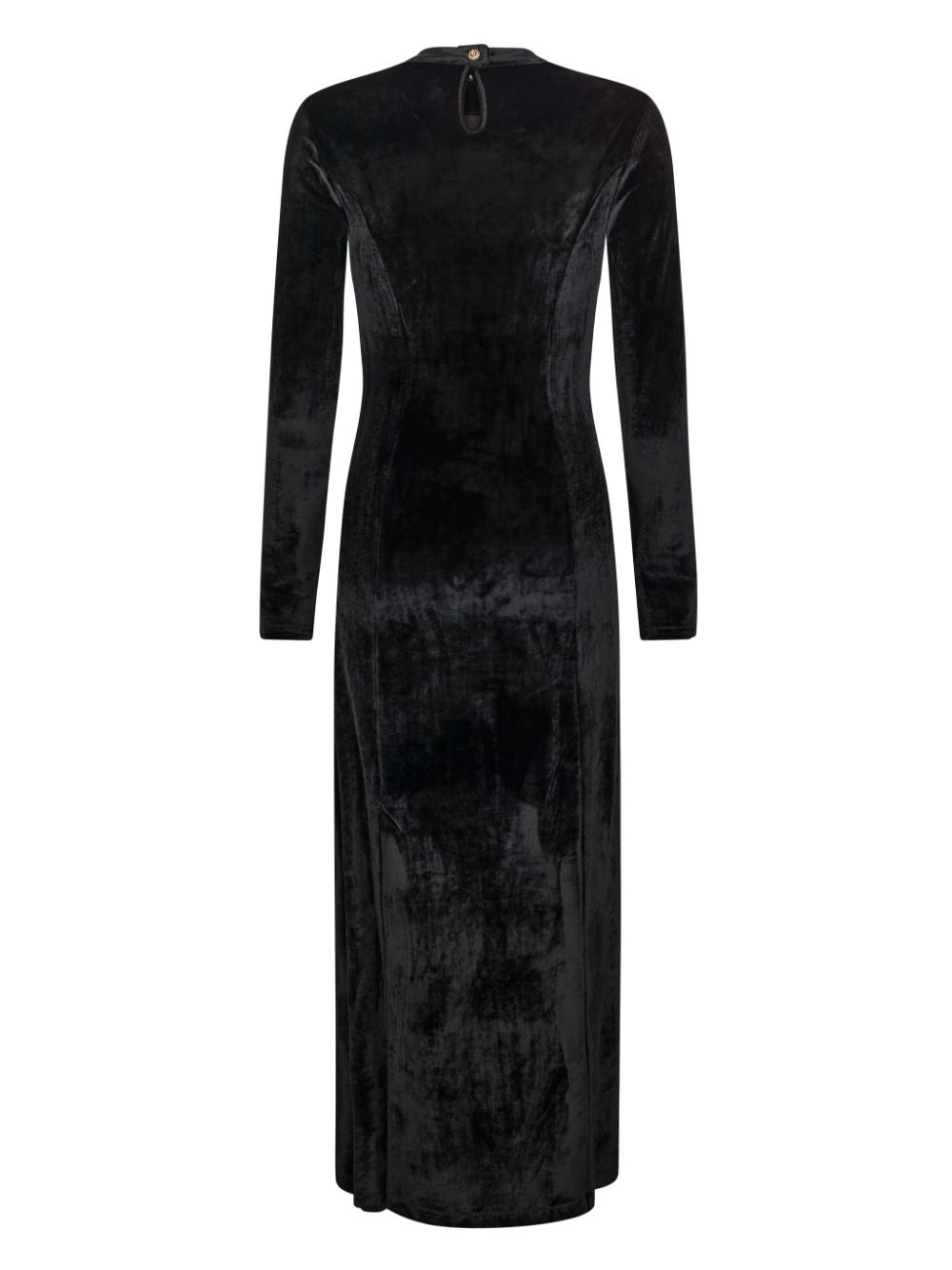 Find affordable products Rabanne draped velvet maxi dress Women