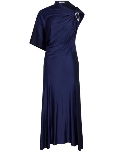 Rabanne draped midi dress