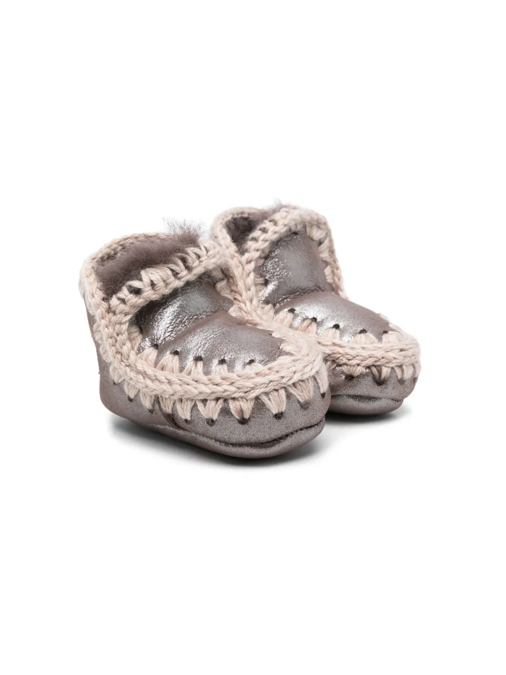 Mou Kids Eskimo babylaarzen Paars