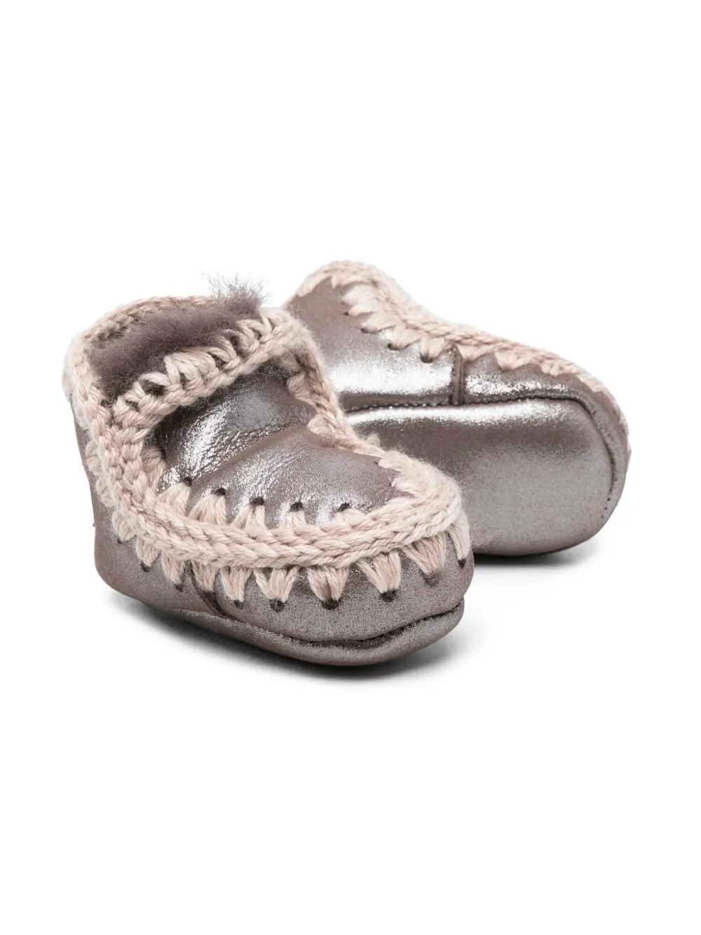 Mou Kids Eskimo babylaarzen - Paars
