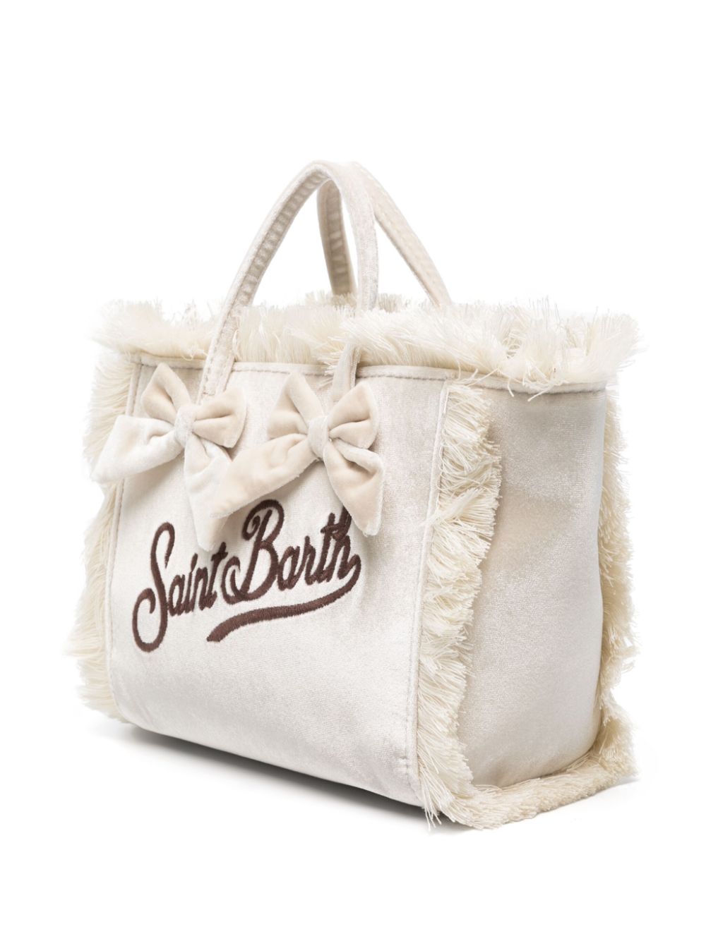 MC2 Saint Barth Kids mini Vanity tote bag - Beige