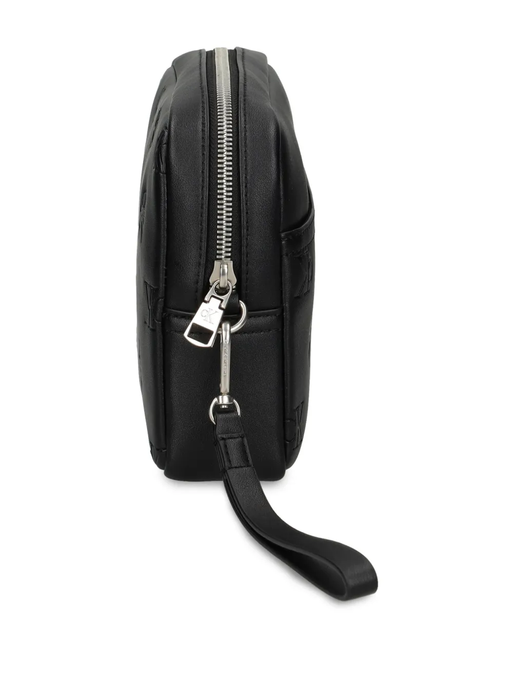 Calvin Klein Jeans Toilettas met monogram Zwart