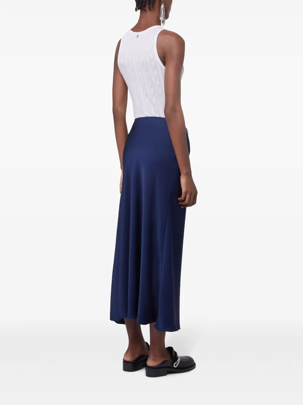 RABANNE CHAIN MIDI SKIRT 