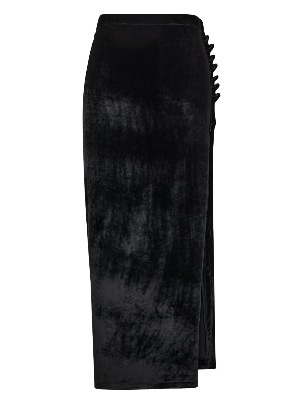 Rabanne velvet maxi skirt Women