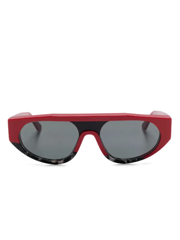 Brand new Thierry Lansry red Kanibaly sunglasses BEYONCÉ wearing the THIERRY LASRY “KANIBALY” shield  main image 2