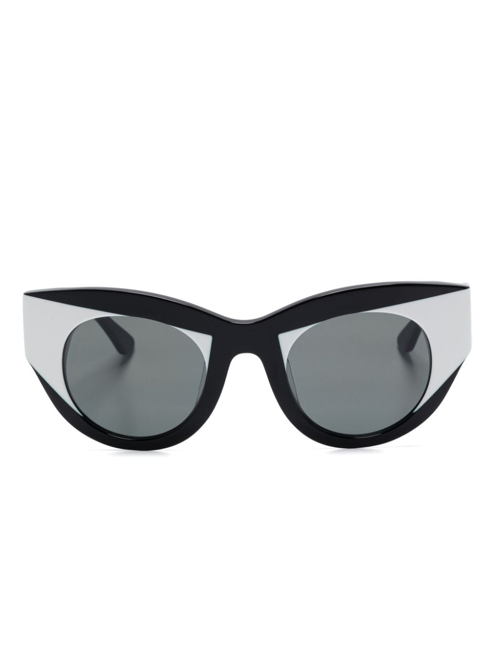 Shop Thierry Lasry Captivity Sunglasses In 黑色