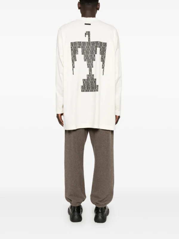 【関税&送料込】Fear Of God Long-Sleeved Thunderbird T-Shirt Fear of God Long Sleeve Thunderbird Logo T-Shirt Black | END