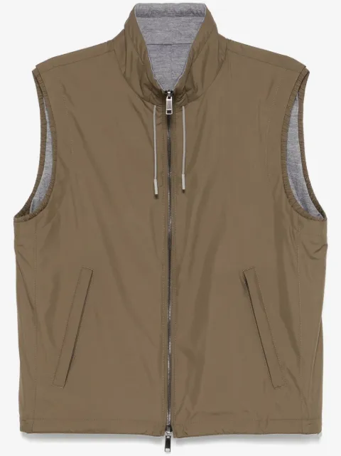 Zegna reversible gilet