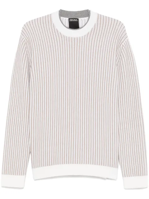 Zegna striped sweater
