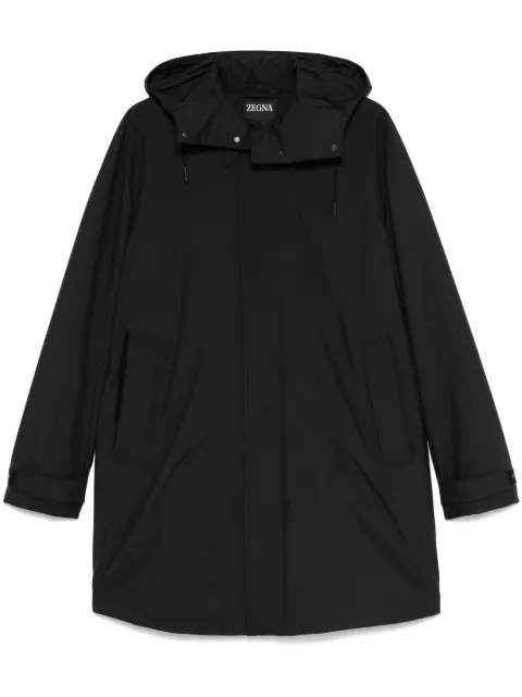 Zegna impermeable con capucha