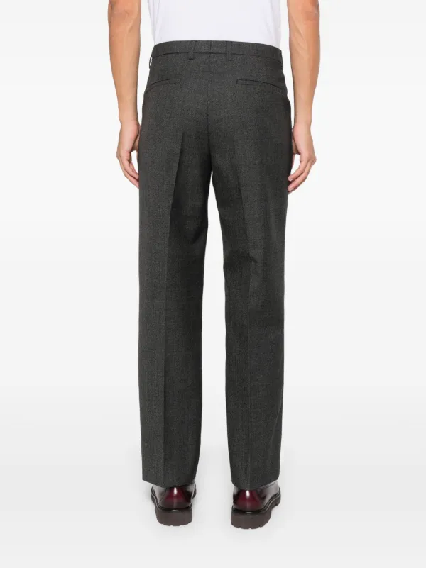 Gucci Wool Trousers | Grey | FARFETCH JO