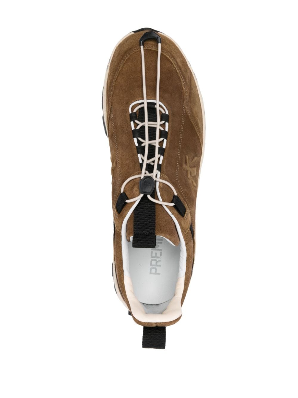 Shop Premiata Cross 02 Sneakers In Brown