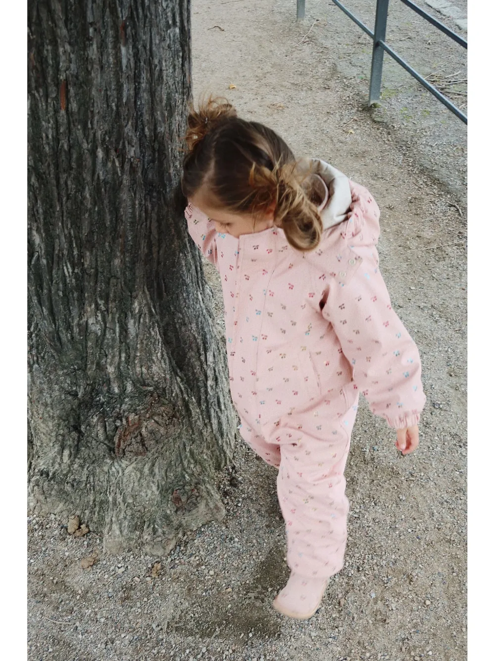 Konges Sløjd cherryprint Snowsuit Pink FARFETCH