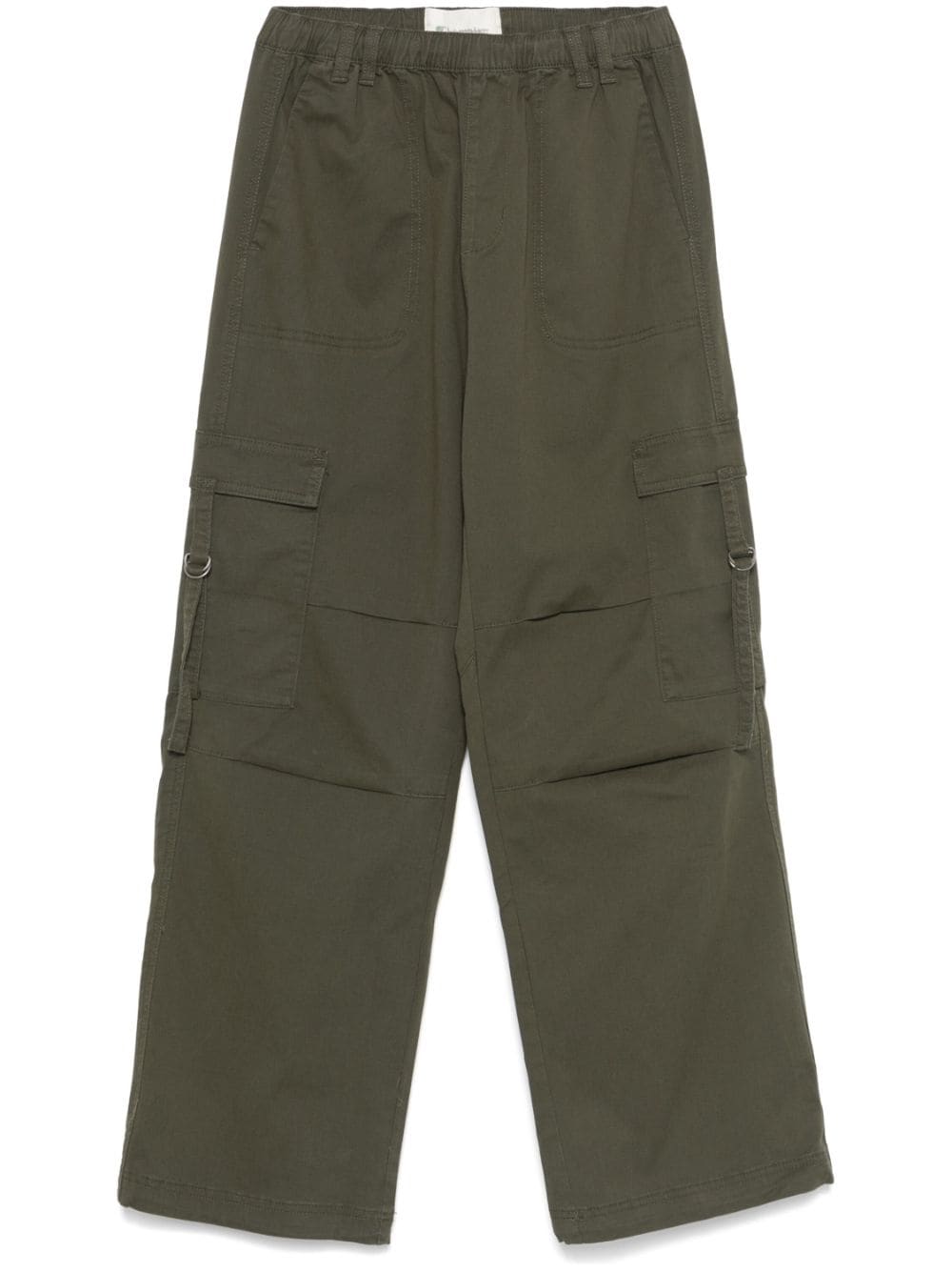 straight-leg cargo trousers