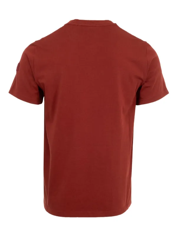 Moncler logo-print T-shirt | Red | FARFETCH ZA
