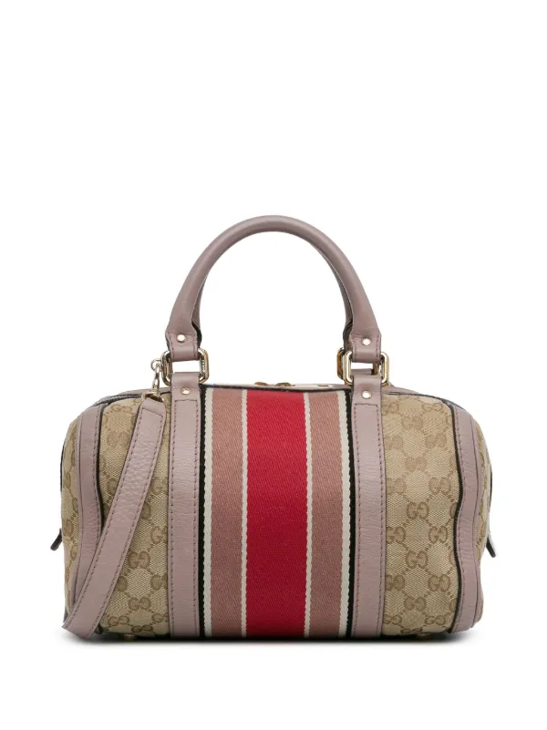 Gucci web boston bag on sale