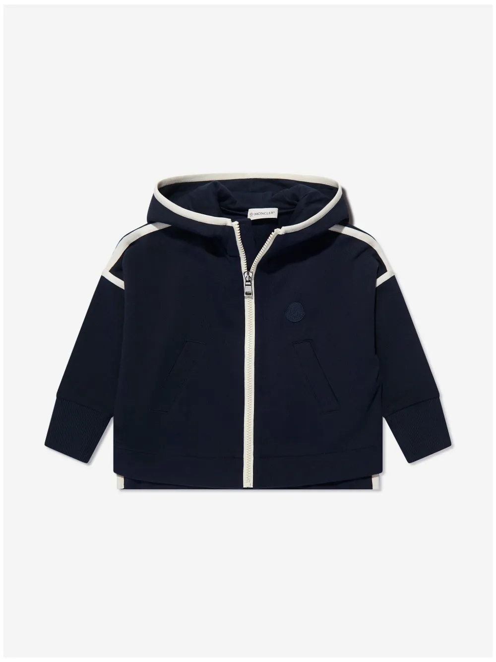 Moncler Enfant Trainingspak met logo Blauw