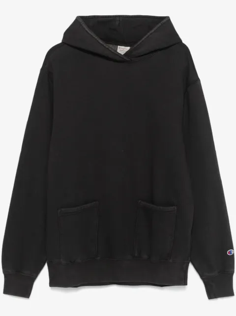 Champion hoodie con bolsillos de parche