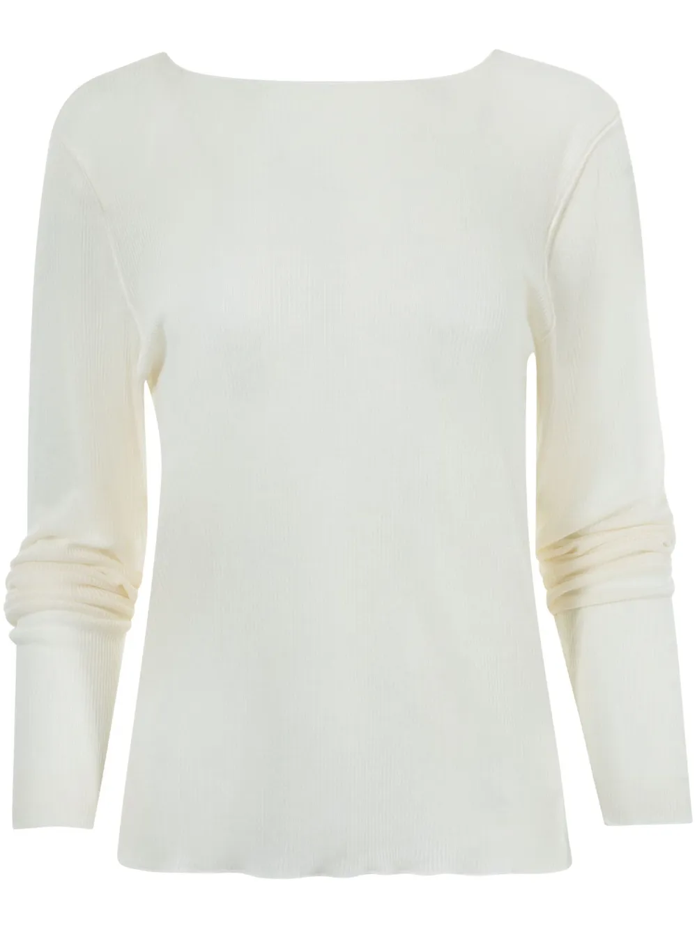 boat-neck top