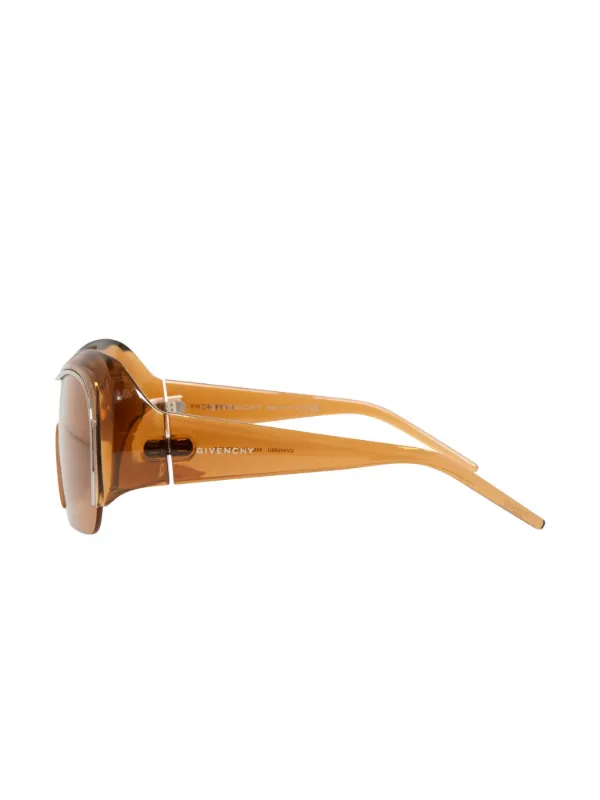 GIVENCHY ブラウンレンズサングラス Givenchy Eyewear Night Bird サングラス | ブラウン | FARFETCH JP