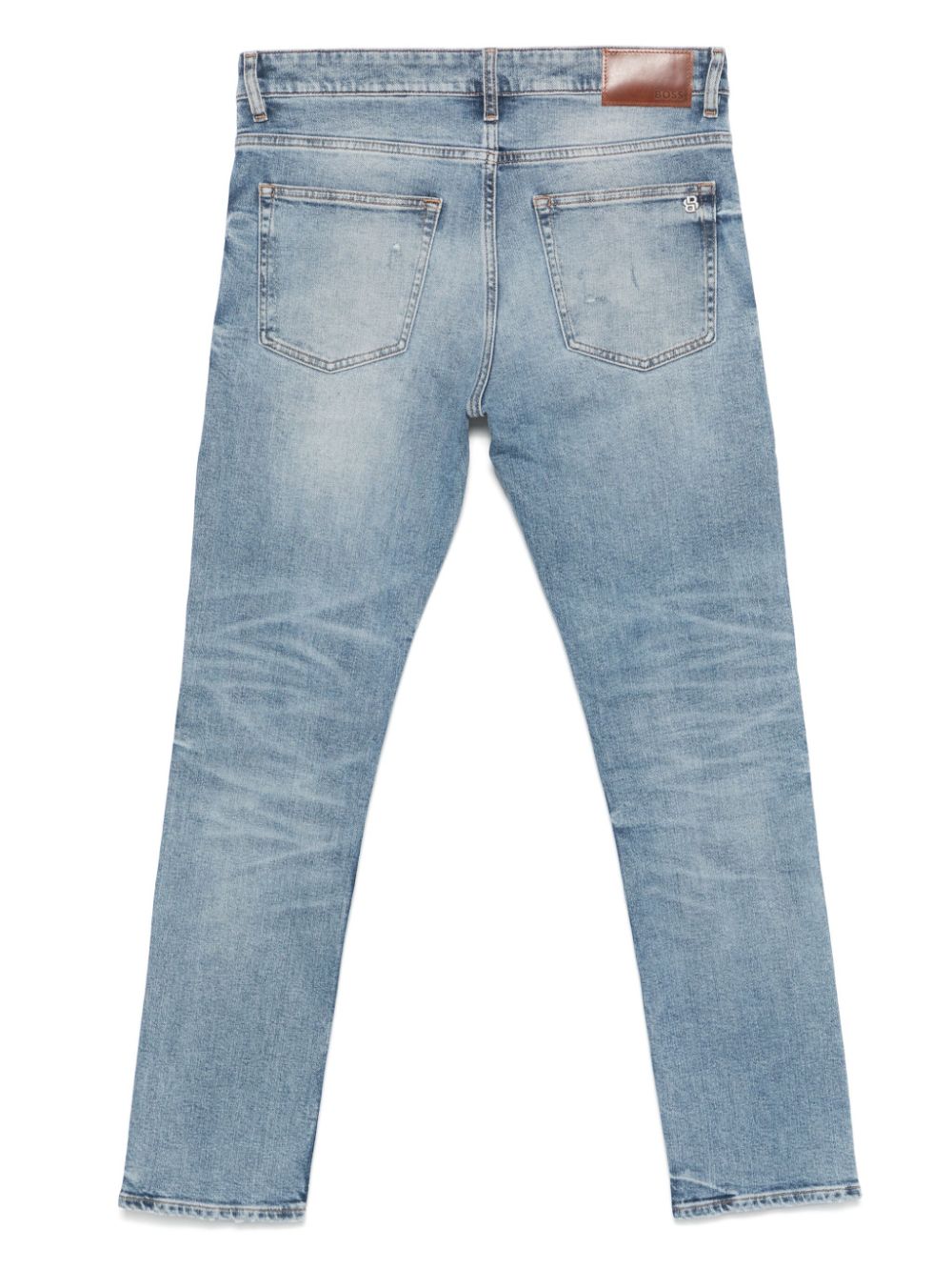 Shop Hugo Boss Slim-cut Jeans In Blau