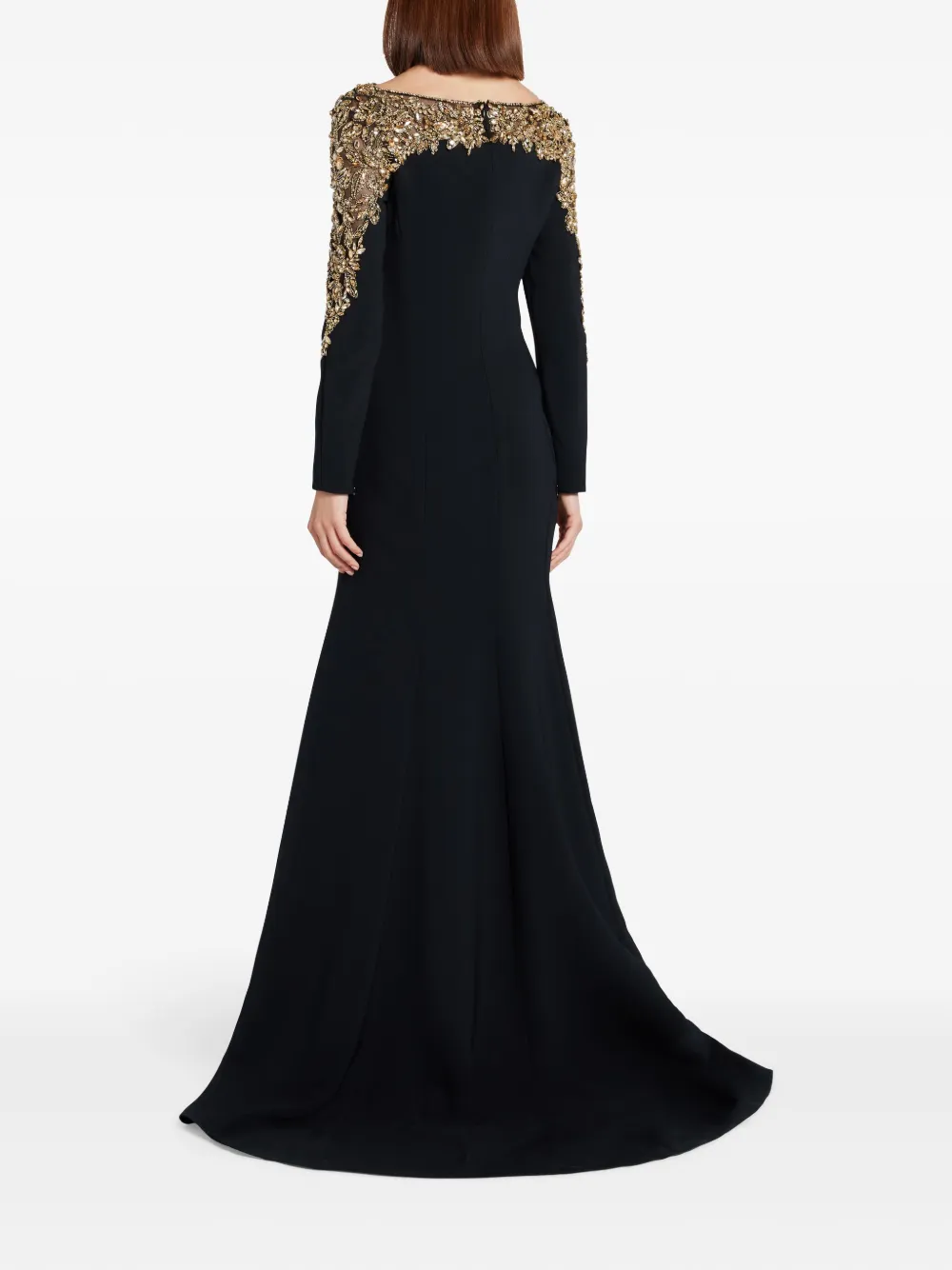 Jenny Packham Solstice avondjurk Zwart