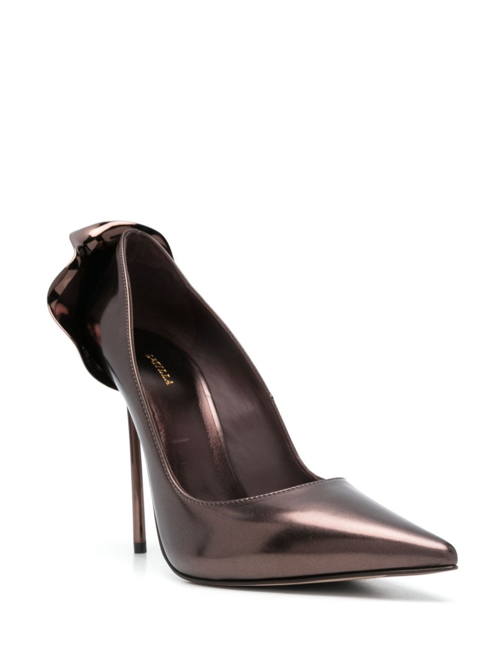 Le Silla 120 mm Petalo pumps - Bruin