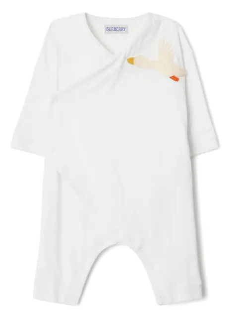 Burberry Kids logo-embroidered body