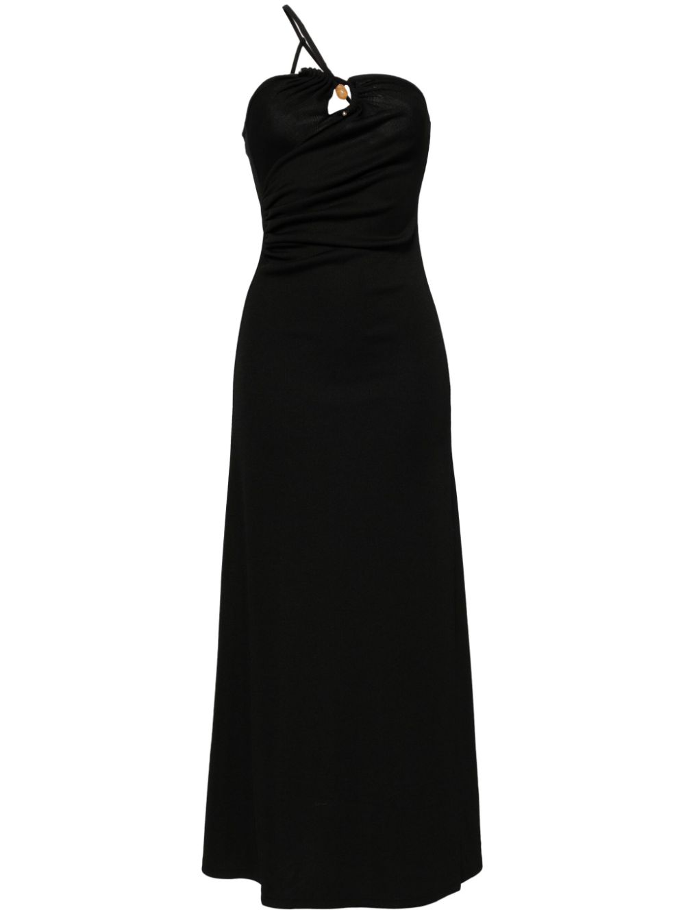 Christopher Esber concave stone cami dress - Black