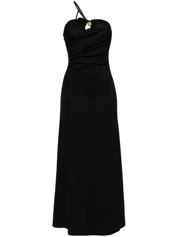 Christopher Esber Concave Stone Cami Dress in Black