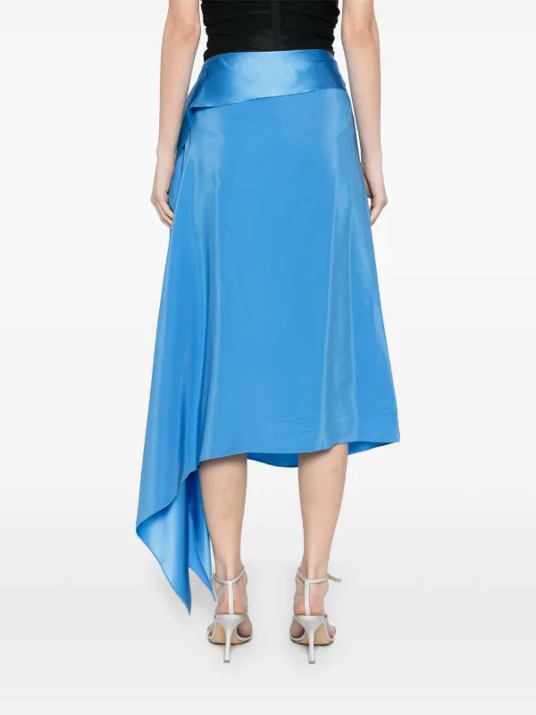 【Pehrt】Ribbon's Dream Silk Slip Skirt 100% Washable Silk Skirt