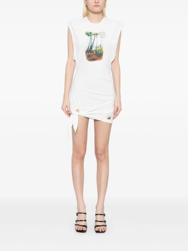 lambada mini dress Christopher Esber Lambada Sands Dress | White