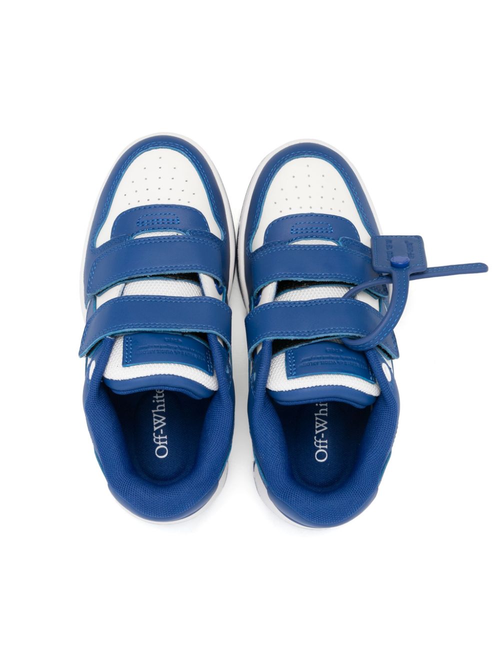 Off-White Kids Out Of Office Straps sneakers Blauw