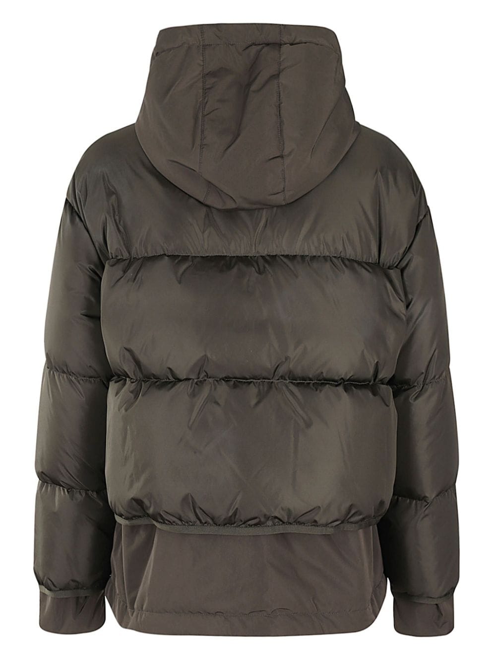 Shop Aspesi Puffer Jacket In Brown