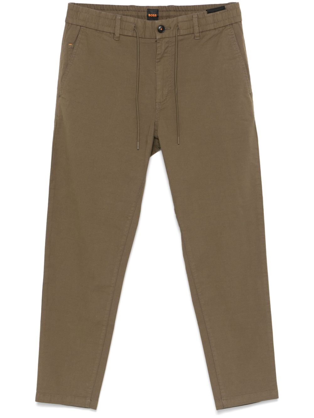 BOSS tapered trousers - Green